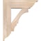 Ekena Millwork Balboa Traditional Smooth Bracket w/ Offset Brace, Douglas Fir, 7 1/2"W x 24"D x 28"H BKT0806X24X28BOA01SDF - alternate 4